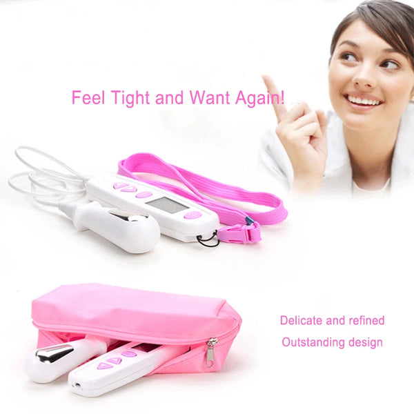 Kegel Exerciser TENS EMS Electric Pelvic Floor Muscle Stimulator Women Vaginal Trainer  Incontinence Intimate Sensation Tighten